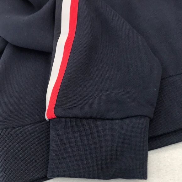Moncler Blue and Red Zip Up Sweater - Picture 4 of 12